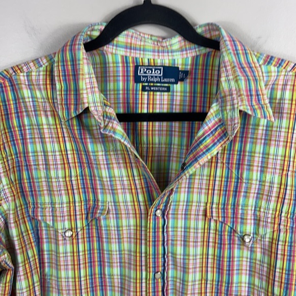 Polo Ralph Lauren Western Shirt size L - Picture 3 of 12